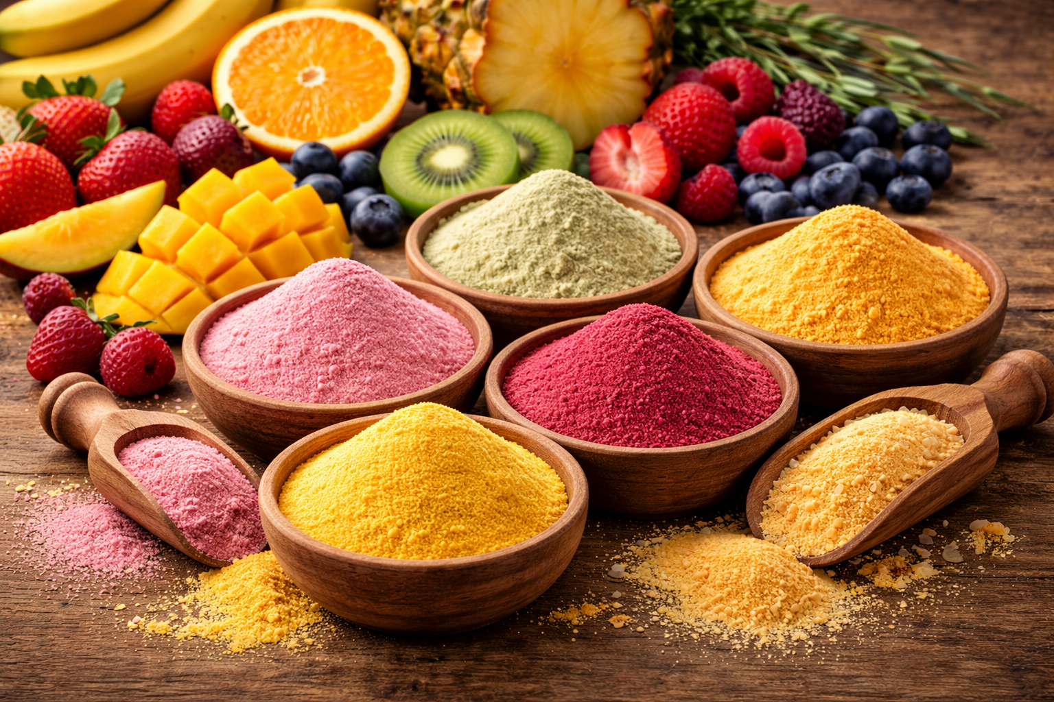 Dehydrated Fruit Powders