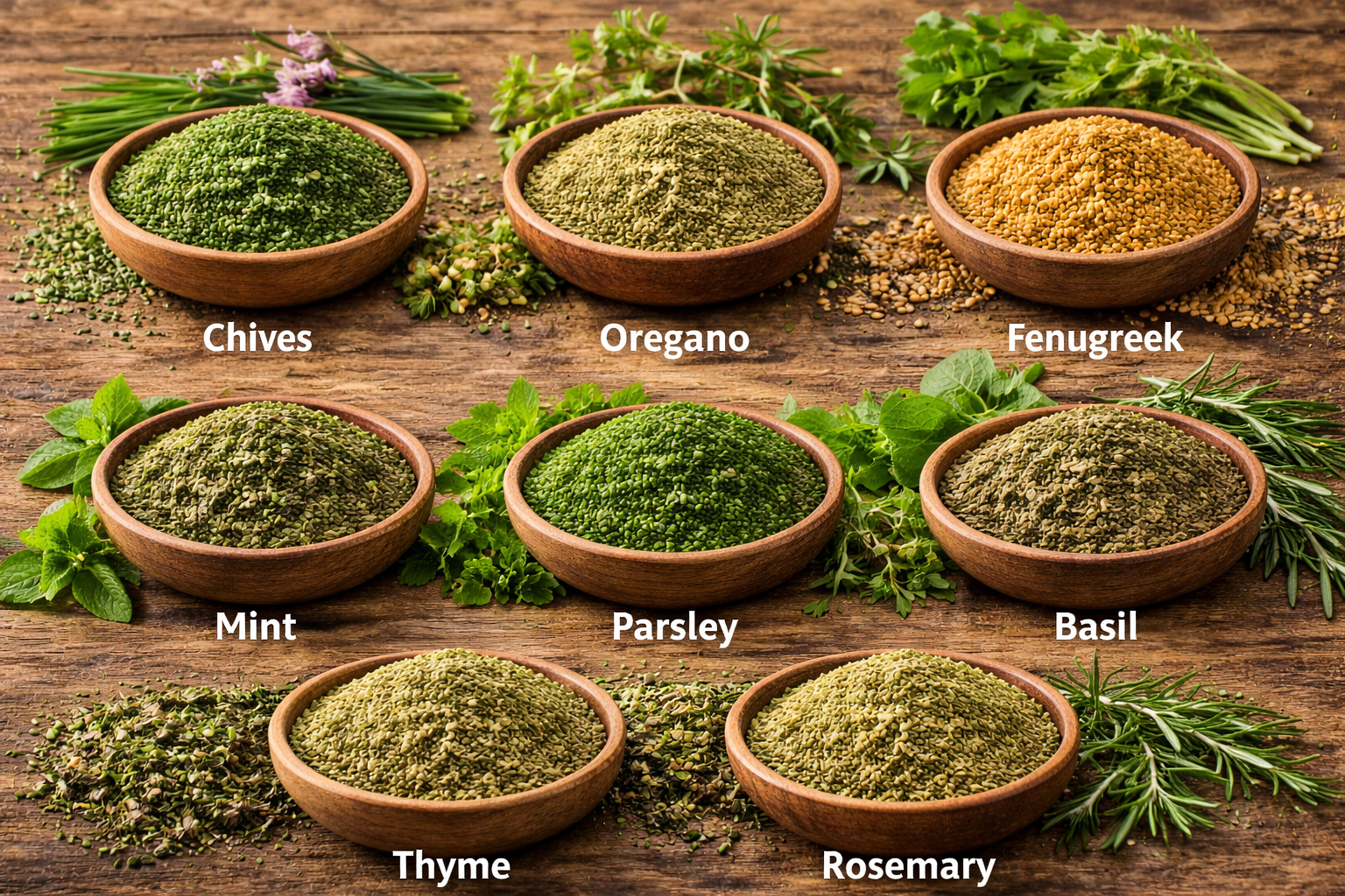 Freeze-Dried Herbs