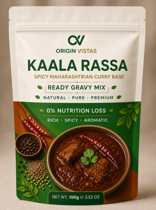 Kaala rassa(Black pepper infused gravy)