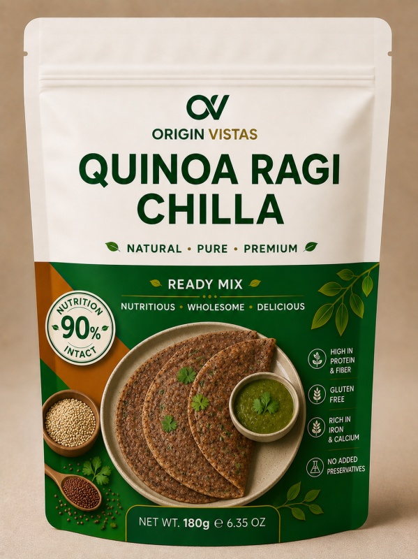 Quinoa Ragi Chilla