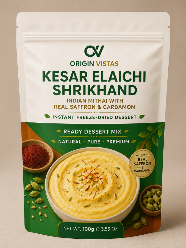 Kesar Elaichi Shrikhand Mix